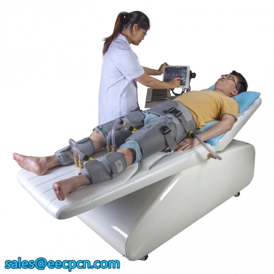 Physical therapy EECP machine for heart failure